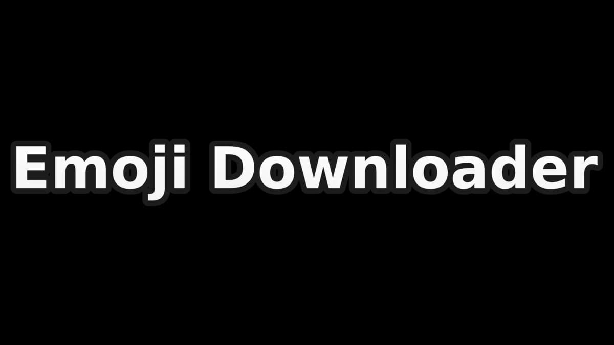 Discord Emoji Downloader